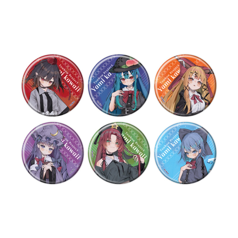 TOUHOU PROJECT - YAMI KAWAII VER. 07 BLIND BOX CAN BADGE TRADING