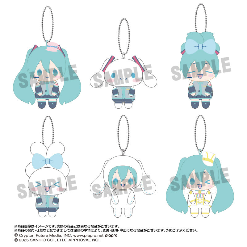 HATSUNE MIKU X CINNAMOROLL - OSUWARI CLUB PLUSH MASCOT BLIND BOX TRADING