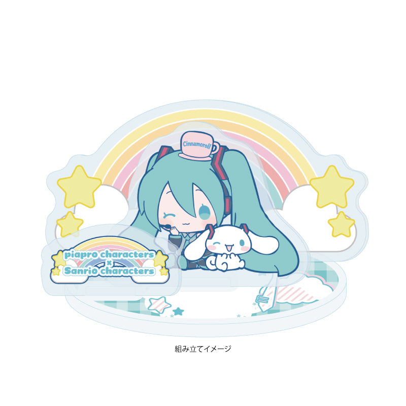 PIAPRO X SANRIO CHARACTERS COLLABORATION ILLUSTRATION - HATSUNE MIKU 01 ACRYLIC STAND