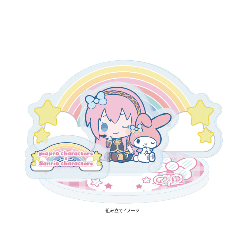 PIAPRO X SANRIO CHARACTERS COLLABORATION ILLUSTRATION - MEGURINE LUKA 04 ACRYLIC STAND