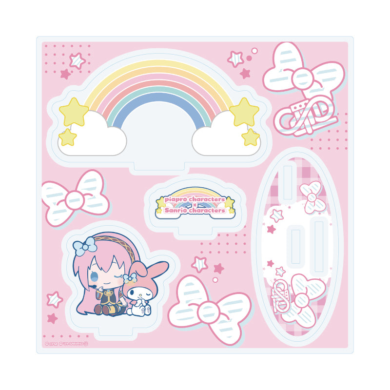 PIAPRO X SANRIO CHARACTERS COLLABORATION ILLUSTRATION - MEGURINE LUKA 04 ACRYLIC STAND