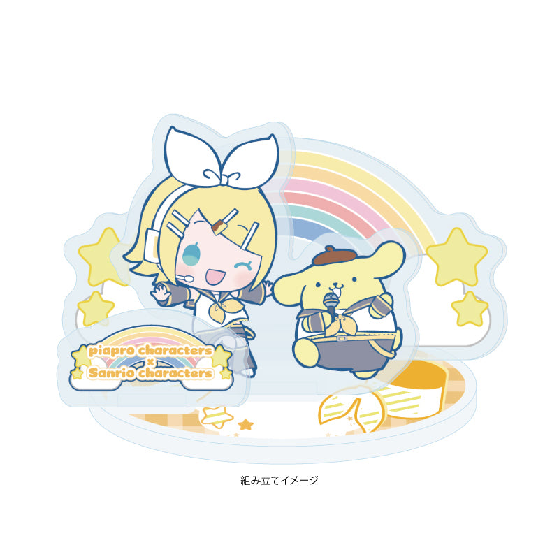 PIAPRO X SANRIO CHARACTERS COLLABORATION ILLUSTRATION - KAGAMINE RIN 08 ACRYLIC STAND