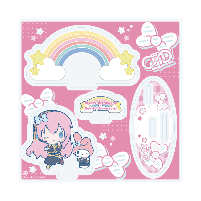 PIAPRO X SANRIO CHARACTERS COLLABORATION ILLUSTRATION - MEGURINE LUKA 10 ACRYLIC STAND
