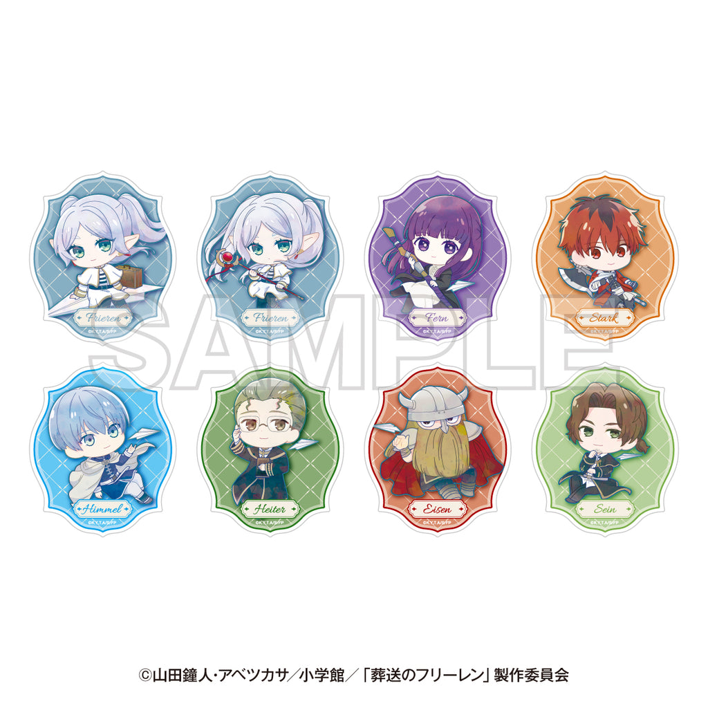 FRIEREN: BEYOND JOURNEY'S END X KEISEI ELECTRIC RAILWAY - KEISEI NO FRIEREN TRADING ACRYLIC STICKER BLIND BOX TRADING