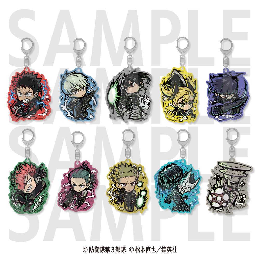 KAJU NO. 8 - E-TOON ACRYLIC KEYCHAIN VOL. 1 TRADING BLIND BOX