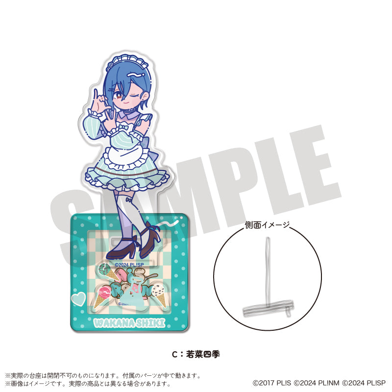 LOVE LIVE - SHIKI WAKANA "AISCREAM" NEWTORO PHOTOGENIC ACRYLIC STAND