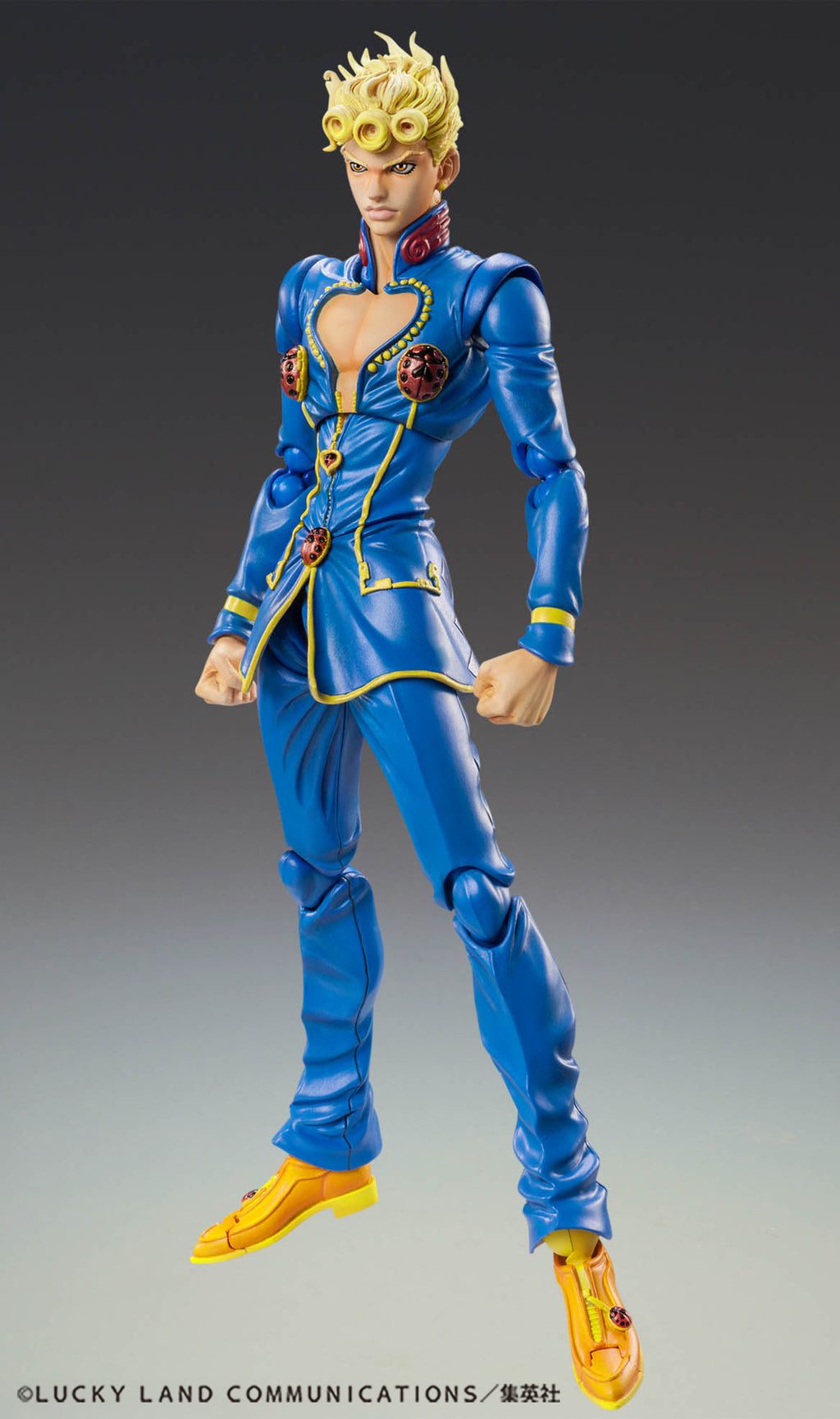 JOJO'S BIZARRE ADVENTURE PART V - GIORNO GIOVANNA SECOND SUPER ACTION STATUE FIGURE