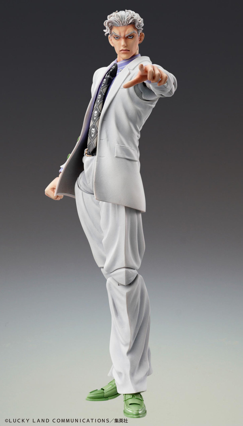 JOJO'S BIZARRE ADVENTURE PART IV DIAMOND IS UNBREAKABLE - YOSHIKAGE KIRA SUPER ACTION STATUE FIGURE