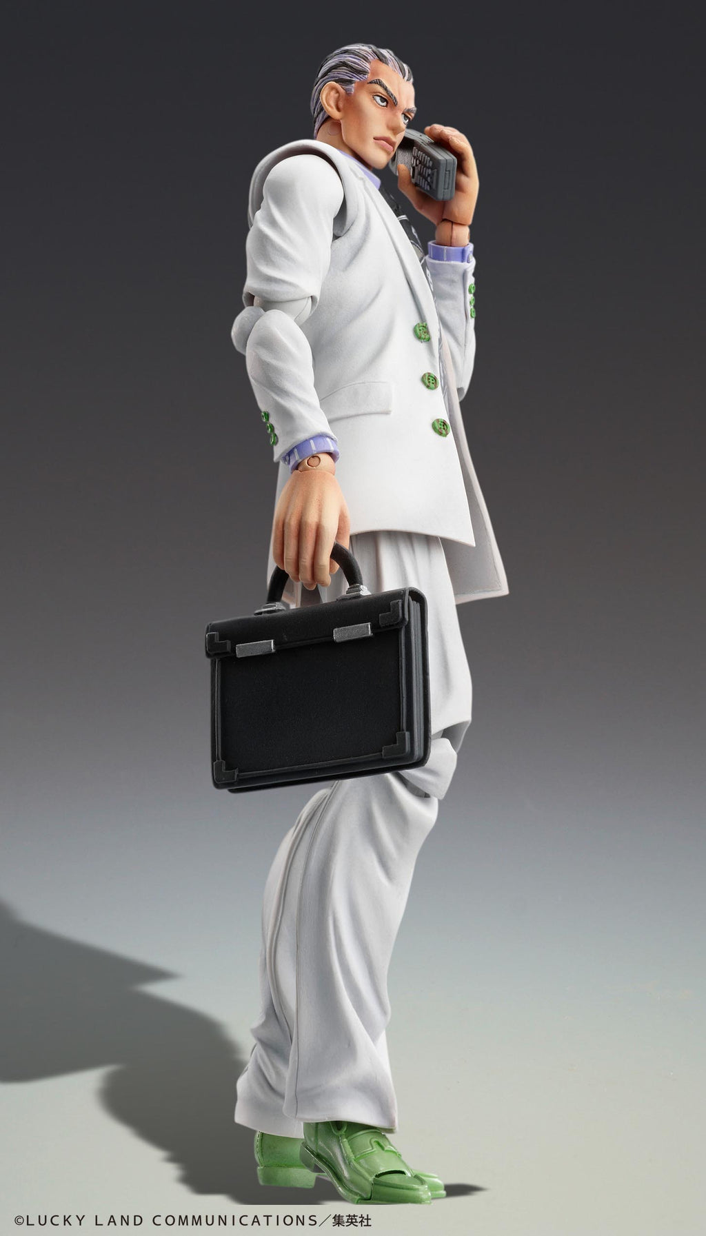 JOJO'S BIZARRE ADVENTURE PART IV DIAMOND IS UNBREAKABLE - YOSHIKAGE KIRA SUPER ACTION STATUE FIGURE
