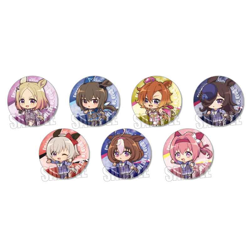 UMAMUSUME: PRETTY DERBY "ROAD TO THE TOP" - TEKUTOKO TRADING CAN BADGE BLIND BOX