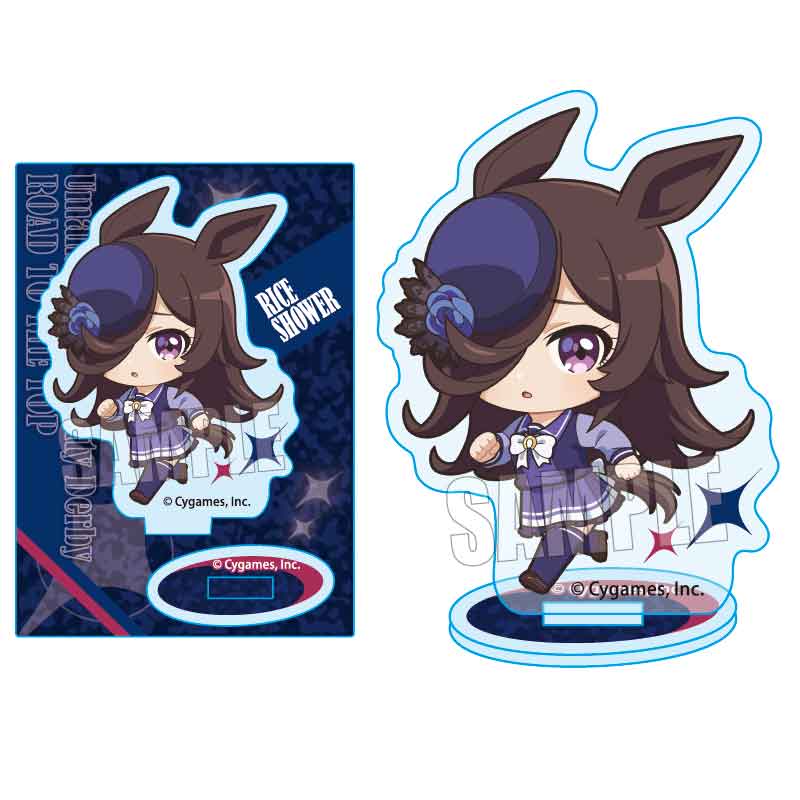 UMAMUSUME: PRETTY DERBY "ROAD TO THE TOP" - RICE SHOWER TEKUTOKO MINI ACRYLIC STAND