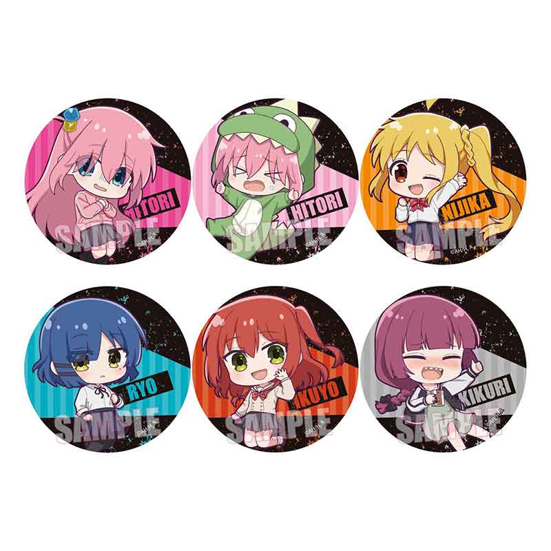 BOCCHI THE ROCK PUKASSHU TRADING CAN BADGE