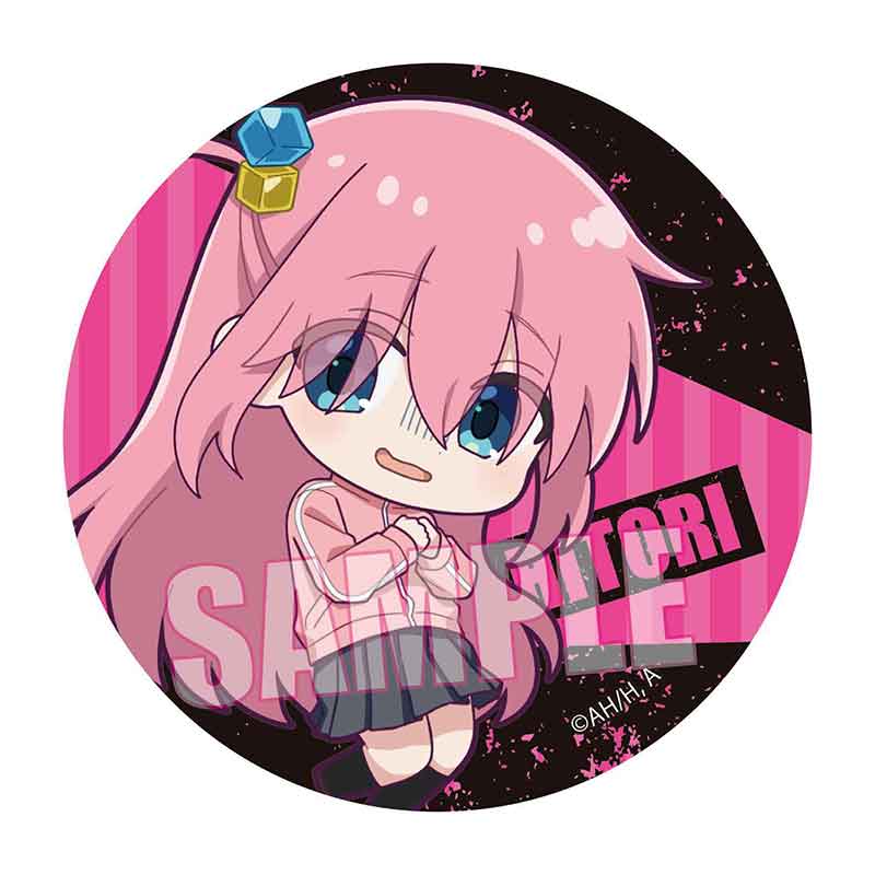 BOCCHI THE ROCK PUKASSHU TRADING CAN BADGE