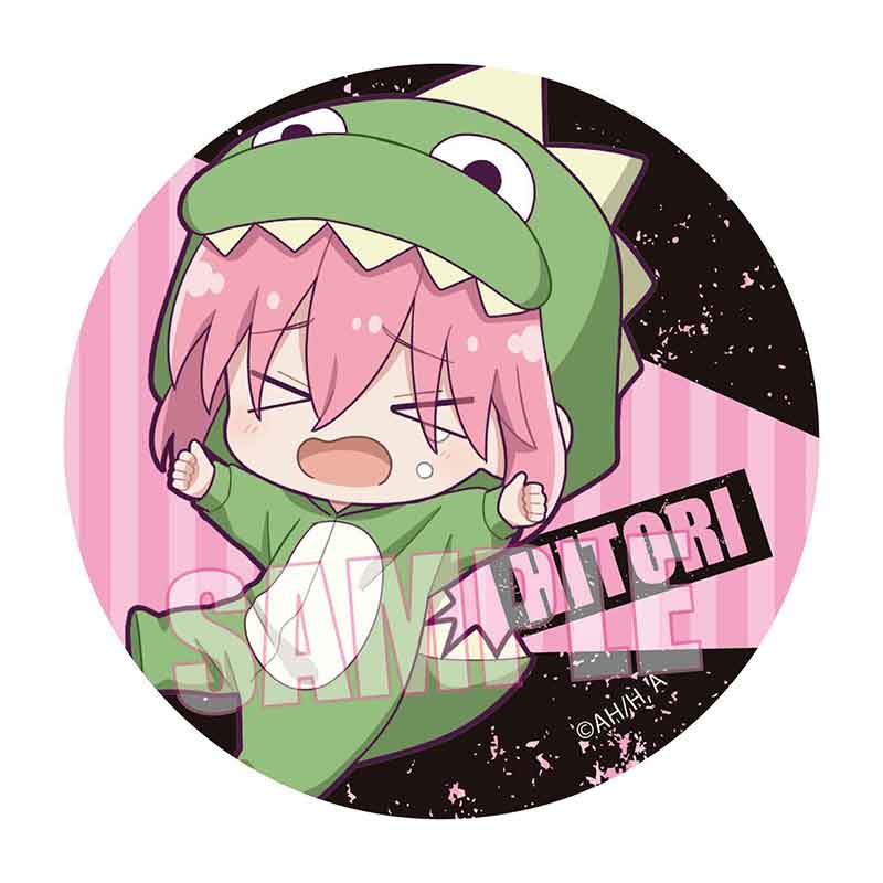 BOCCHI THE ROCK PUKASSHU TRADING CAN BADGE