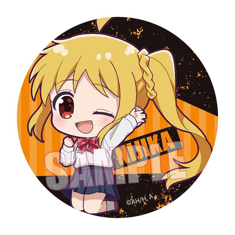 BOCCHI THE ROCK PUKASSHU TRADING CAN BADGE