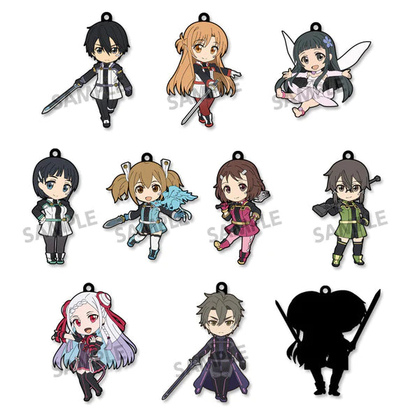 SWORD ART ONLINE ORDINAL PIKURIRU RUBBER TRADING STRAP