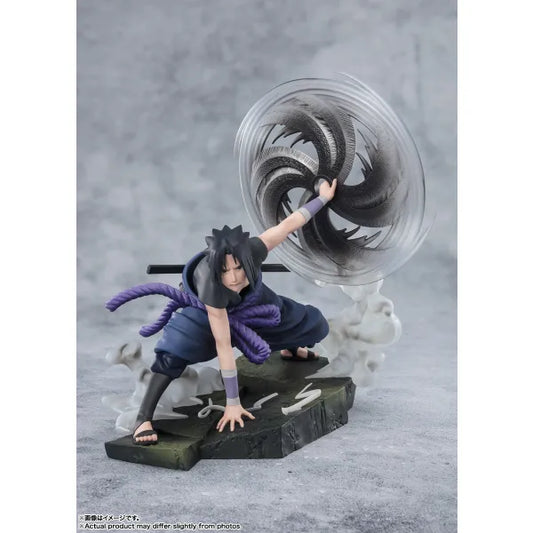 NARUTO SASUKE UCHIHA - THE LIGHT & DARK OF THE MANGEKYO SHARINGAN - TAMASHII NATIONS FIGUARTS ZERO SCALE FIGURE