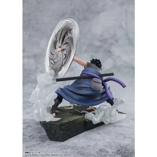 NARUTO SASUKE UCHIHA - THE LIGHT & DARK OF THE MANGEKYO SHARINGAN - TAMASHII NATIONS FIGUARTS ZERO SCALE FIGURE
