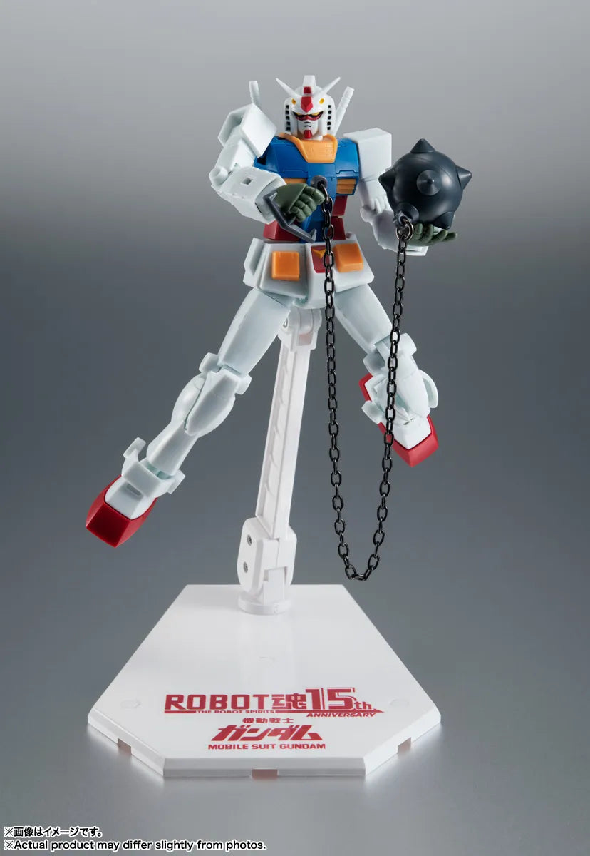 MOBILE SUIT GUNDAM - RX-78-2 VER. A.N.I.M.E XVS-016 <SIDE MS> ~THE ROBOT SPIRITS 15TH ANNIVERSARY FIGURE