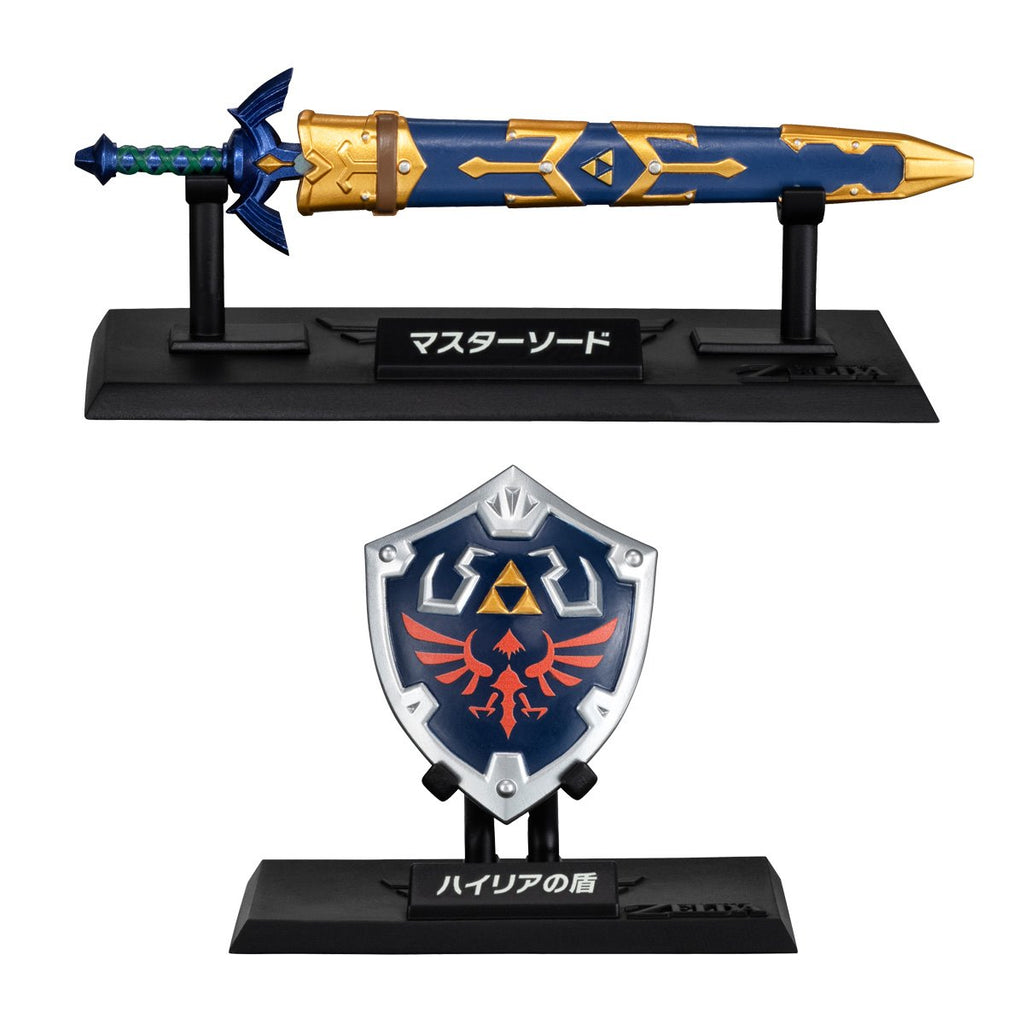 LEGEND OF ZELDA - WEAPONS COLLECTION BANDAI SHOKUGAN BLIND BOX TRADING MINI FIGURE