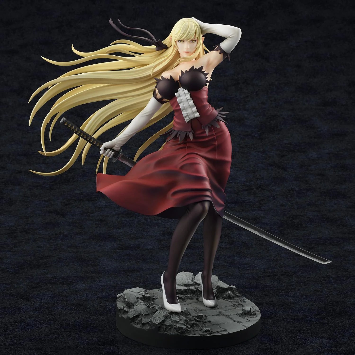 KIZUMONOGATARI - KISS-SHOT ACEROLA-ORION HEART-UNDER-BLADE DEMON SWORD KOKOROWATARI VER. SCALE FIGURE