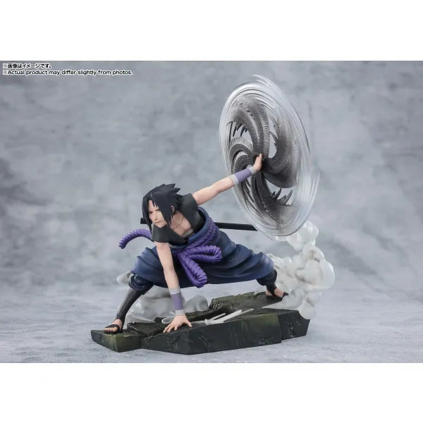 NARUTO SASUKE UCHIHA - THE LIGHT & DARK OF THE MANGEKYO SHARINGAN - TAMASHII NATIONS FIGUARTS ZERO SCALE FIGURE