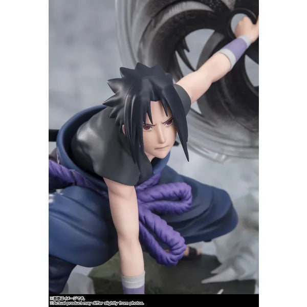 NARUTO SASUKE UCHIHA - THE LIGHT & DARK OF THE MANGEKYO SHARINGAN - TAMASHII NATIONS FIGUARTS ZERO SCALE FIGURE