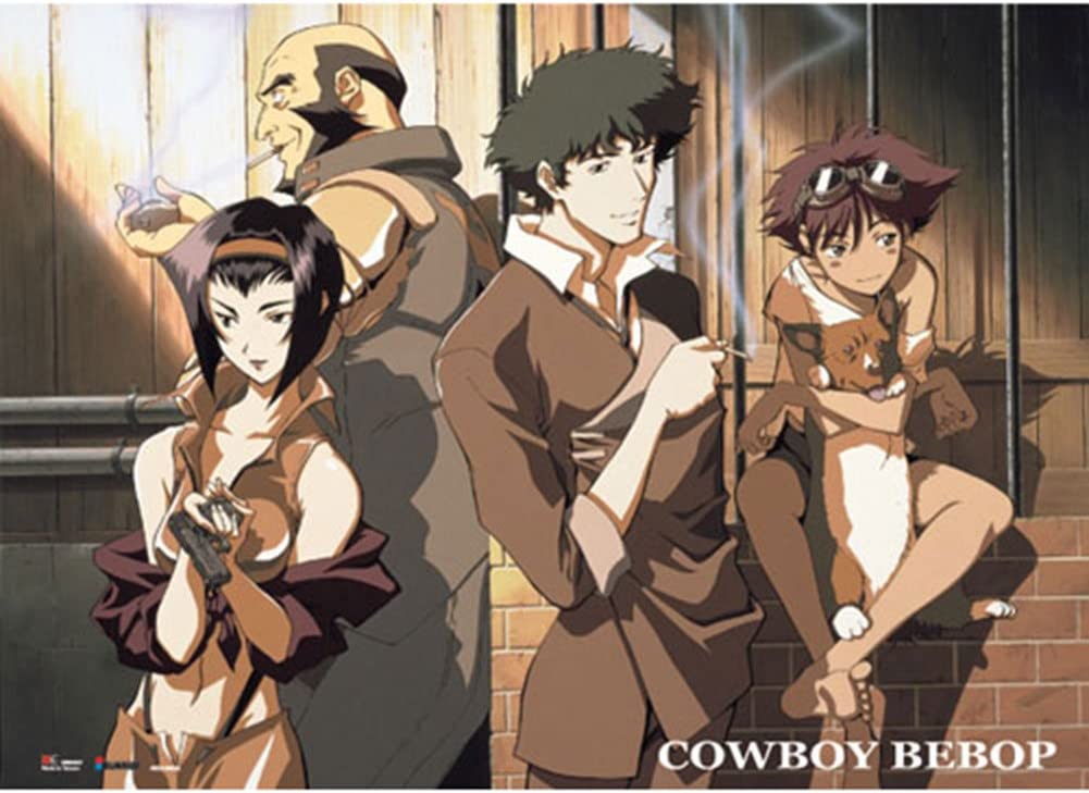 COWBOY BEBOP - SEPIA GROUP WALL SCROLL