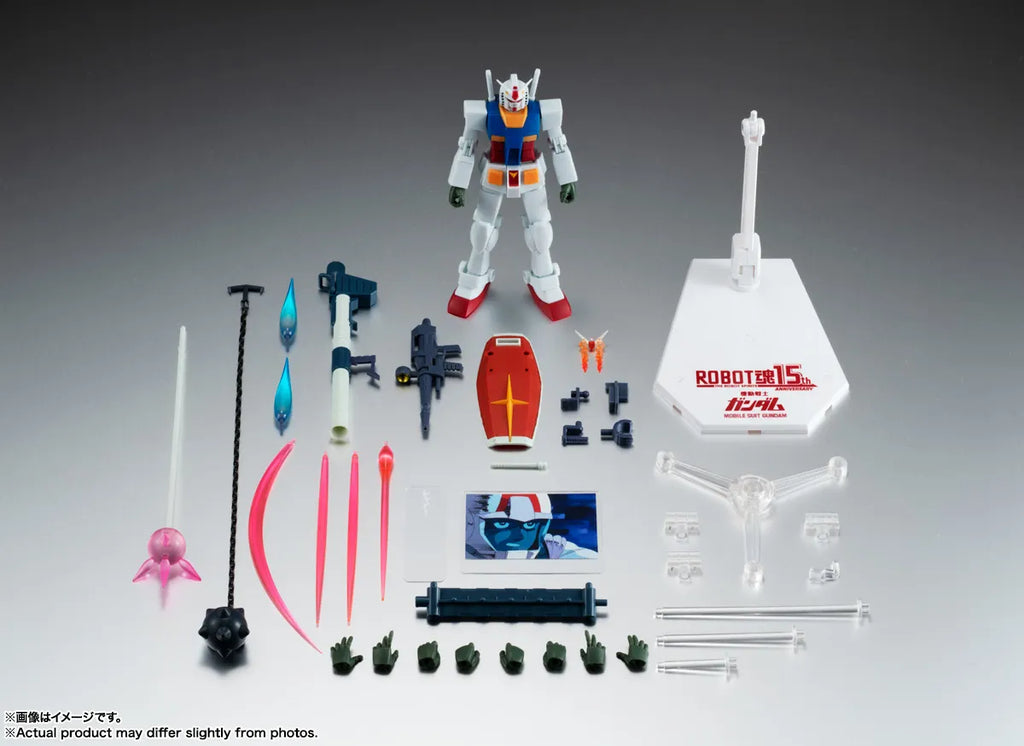 MOBILE SUIT GUNDAM - RX-78-2 VER. A.N.I.M.E XVS-016 <SIDE MS> ~THE ROBOT SPIRITS 15TH ANNIVERSARY FIGURE