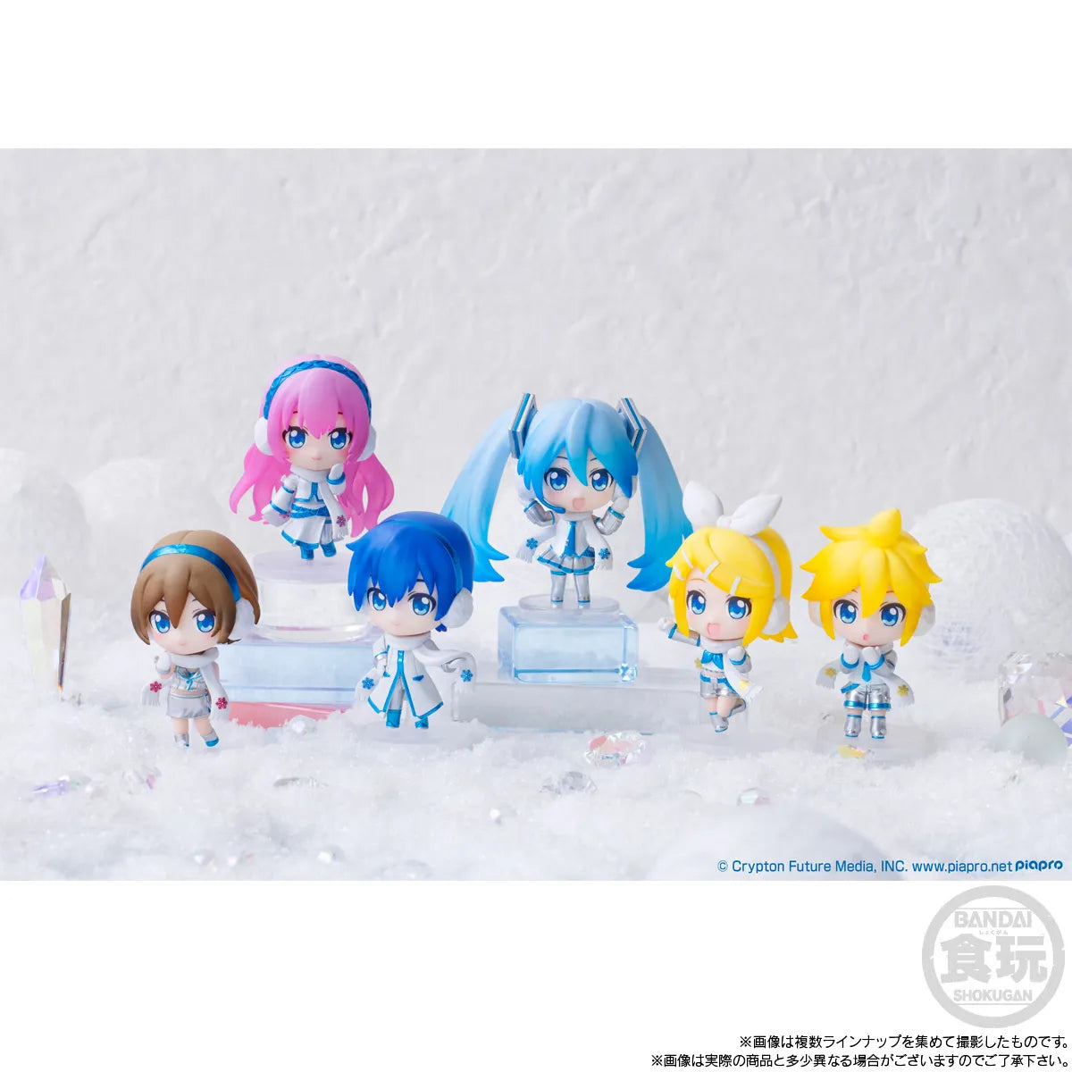 VOCALOID SNOW MIKU SHOKUGAN COLLECTION TRADING MINI FIGURE