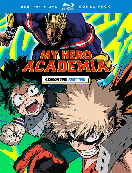 MY HERO ACADEMIA SEASON 2 PART 2 BLU-RAY + DVD