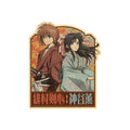 RUROUNI KENSHIN MEIJI SWORDSMAN ROMANTIC STORY KENSHIN & KAORU TRAVEL STICKER 1
