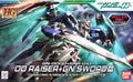 MOBILE SUIT GUNDAM 00 - 1/144 #54 00 RAISER + GN SWORD III HG MODEL KIT