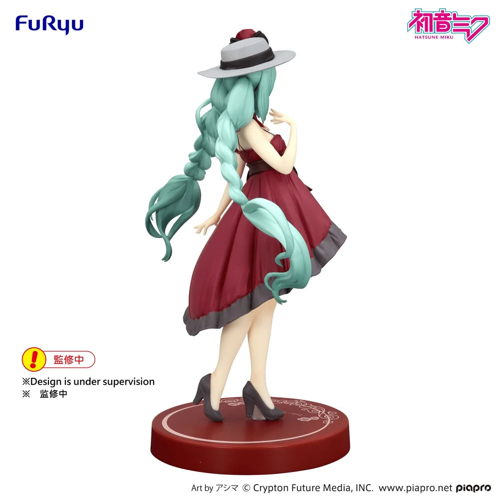 HATSUNE MIKU - OUTING DRESS RED COLOR VER. TRIO-TRY-IT FIGURE
