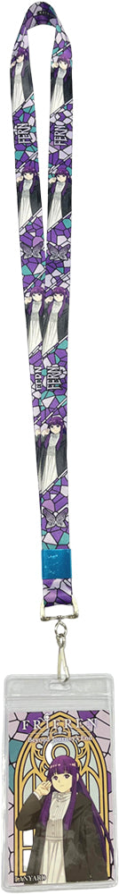 FRIEREN - FERN STAINED GLASS LANYARD