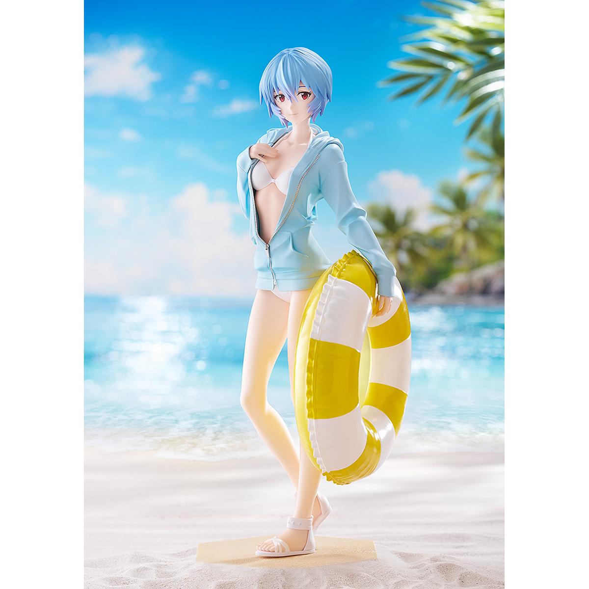 REBUILD OF EVANGELION - REI AYANAMI L SIZE POP UP PARADE BEACH QUEENS FIGURE