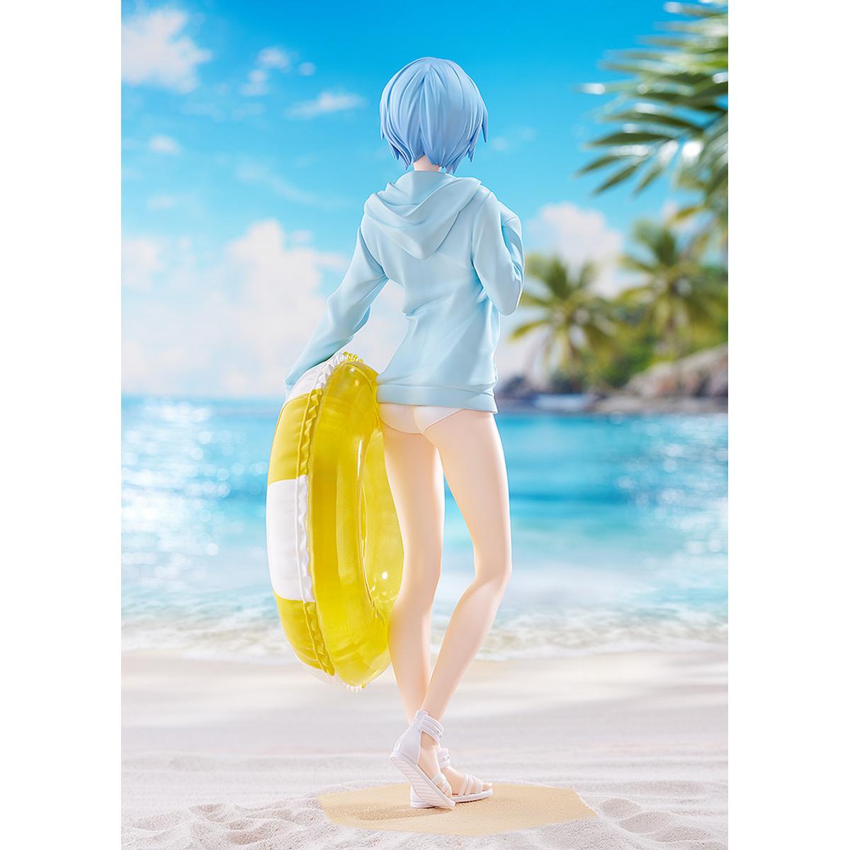 REBUILD OF EVANGELION - REI AYANAMI L SIZE POP UP PARADE BEACH QUEENS FIGURE