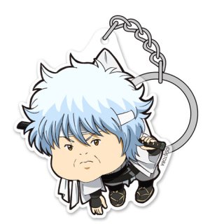 GINTAMA TSUMAMARE SAKATA GINTOKI PAKUYASA ACRYLIC KEYCHAIN