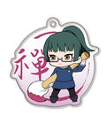 JUJUTSU KAISEN PAINT BRUSH MAKI ACRYLIC KEYCHAIN