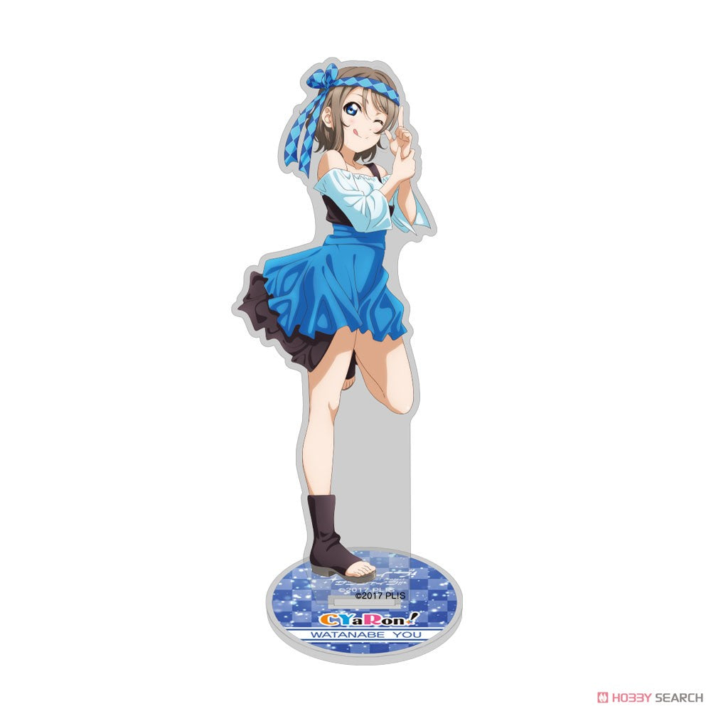 LOVE LIVE! SUNSHINE!! - YOU WATANABE CYARON! VER. ACRYLIC STAND