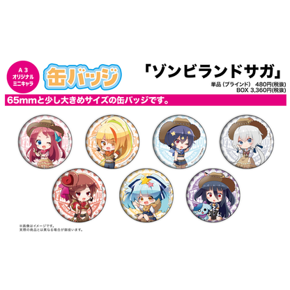 ZOMBIE LAND SAGA COWGIRL VERSION TRADING CAN BADGE