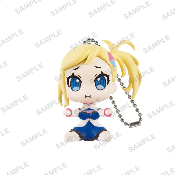 RE:ZERO VOLUME 02 MUGYUTTO FIGURE MINERVA WITCH OF WRATH 3D KEYCHAIN