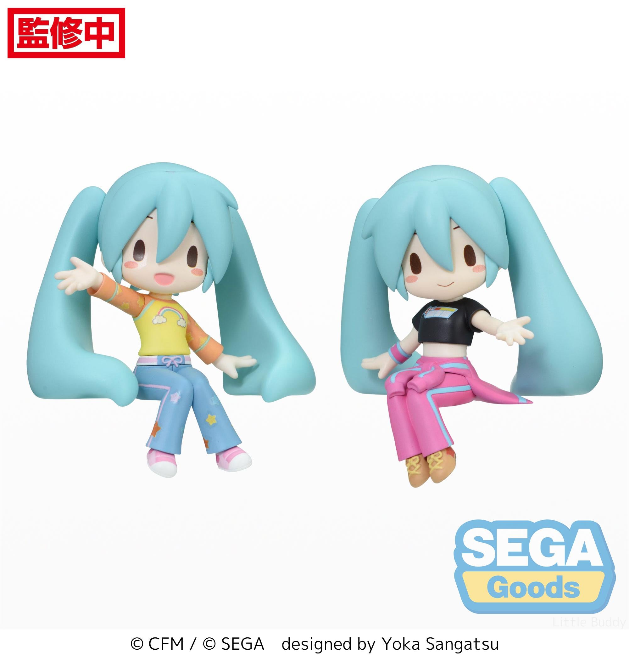 HATSUNE MIKU X LOVE AND BERRY DRESS UP AND DANCE! - FUWA PETIT PERCHING MINI FIGURE