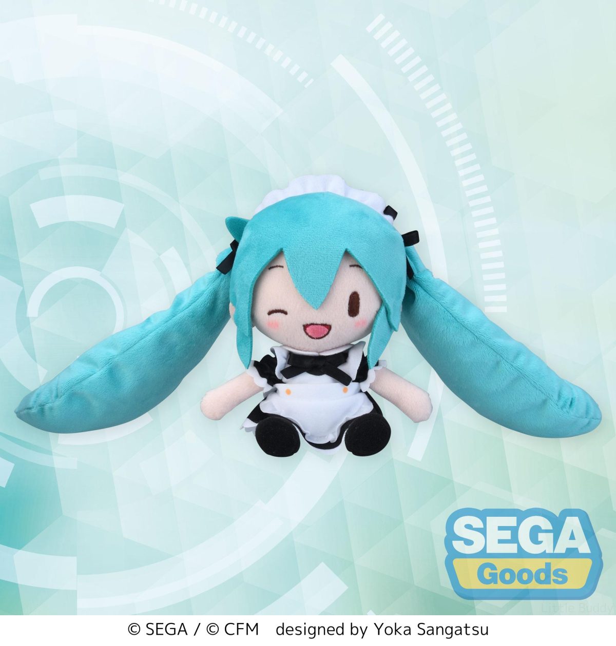 HATSUNE MIKU: PROJECT DIVA - HATSUNE MIKU - FUWA PETIT MAID VER. PLUSH
