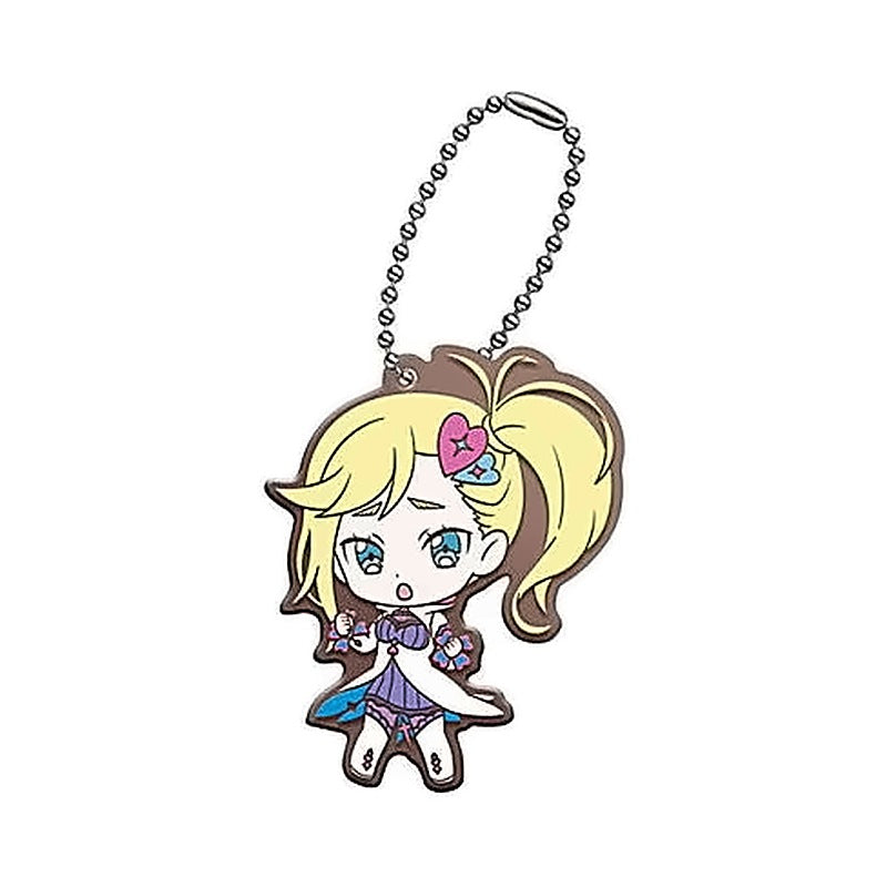 RE:ZERO WITCH SELECTION MINERVA RUBBER KEYCHAIN