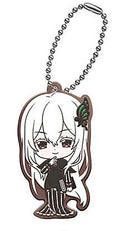 RE:ZERO WITCH SELECTION ECHIDNA RUBBER KEYCHAIN