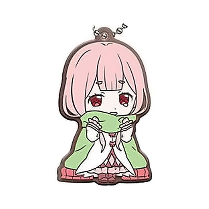 RE:ZERO WITCH SELECTION CARMILA RUBBER KEYCHAIN