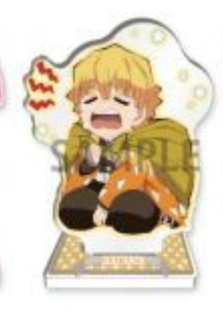 DEMON SLAYER ZENITSU ANGYA ACRYLIC KEYCHAIN