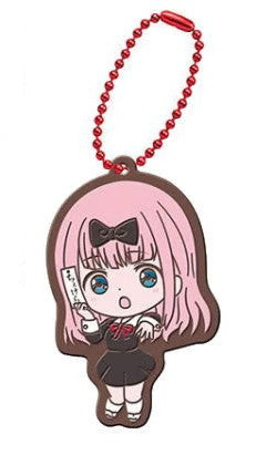 KAGUYA SAMA LOVE IS WAR SEASON 2 CHIKA CARD RUBBER KEYCHAIN