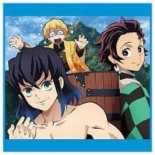 DEMON SLAYER INOSUKE, ZENITSU, & TANJIRO FUROSHIKI VOLUME 02 WRAPPING CLOTH